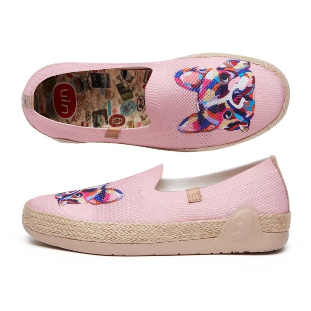 Uin New Lazy Dog Marbella Slip On Espadrilles Shoes Jute Womens Size 10.5